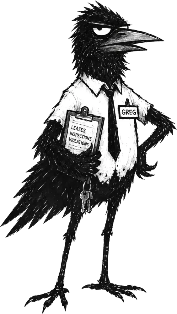 Greg standing