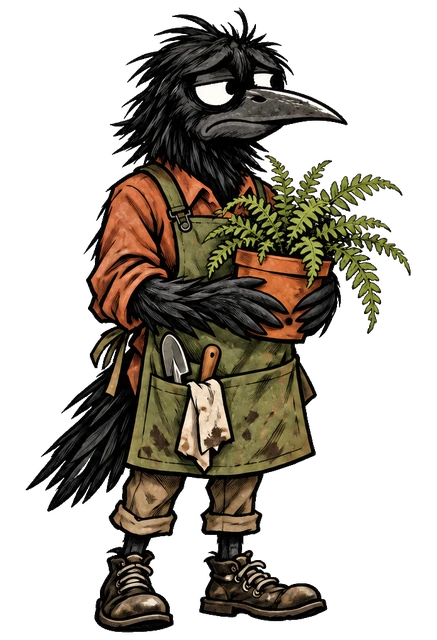 Fern standing