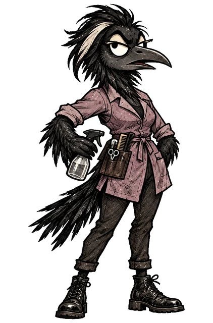 Iris standing